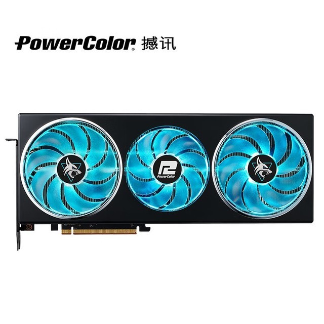 【手慢无】撼讯AMD RADEON RX7900 GRE暗黑犬16G显卡 3D图形处理卡4399元