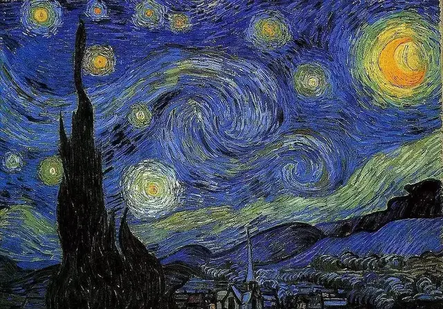 梵高做过什么工作_梵高做星空的时候用了什么_不做梵高