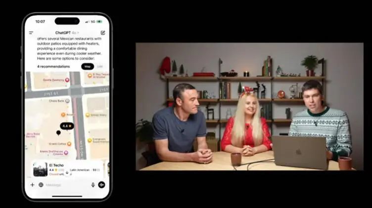 OpenAI团队正在介绍地图集成功能