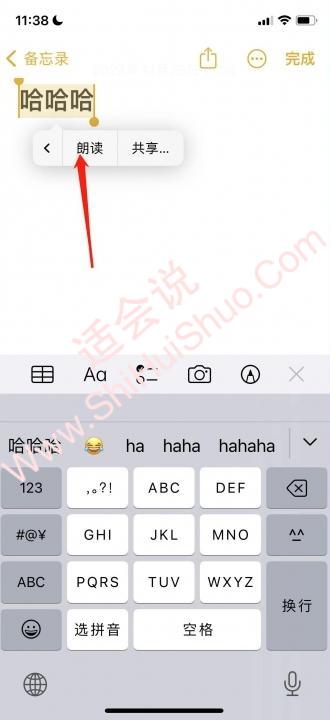 iphone朗读文字-图5