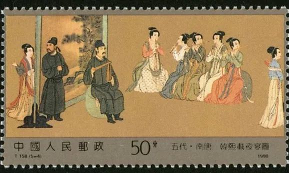 韩熙载夜宴图全图长图全景_韩熙熙载夜宴图_韩熙载夜宴图