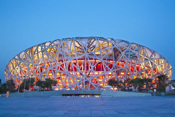 鸟巢_鸟巢水立方游玩攻略_鸟巢图片