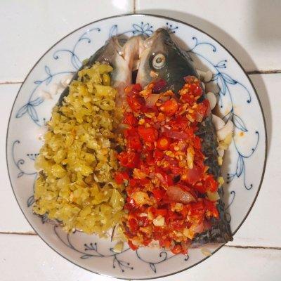 鱼头剁椒酱_鱼头剁椒怎么做_剁椒鱼头