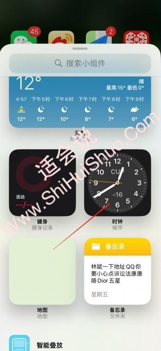 苹果悬浮时钟怎么设置-图3