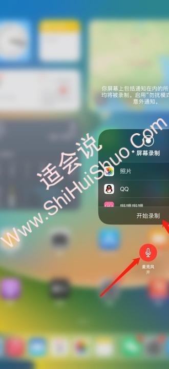 ipad录屏怎么录外部声音和内部-图3