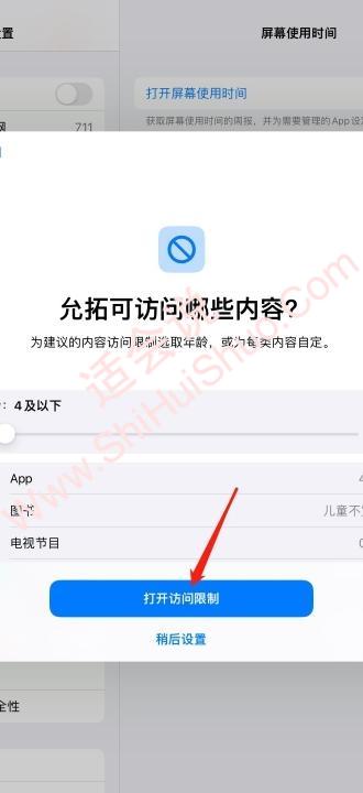 ipad如何设置儿童权限-图4